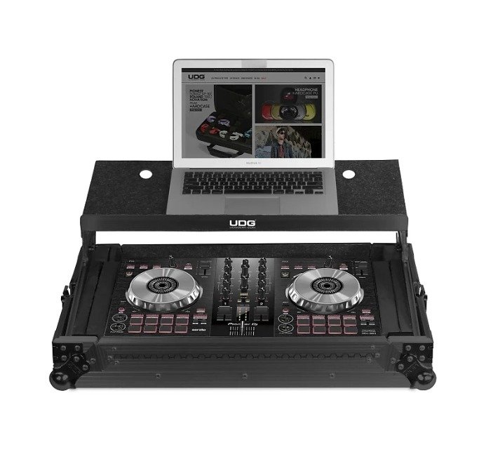 UDG Ultimate Flight Case Multi Format XL MK3 Plus Black with Laptop Shelf