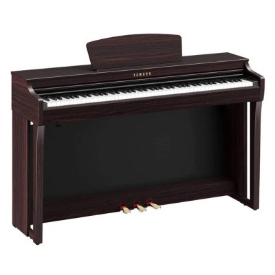 Yamaha Clavinova CLP-725R Digital Piano with Bench, 88 Keys, Rosewood