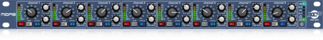 Midas XL48 8-Channel Microphone Preamplifier with 96 kHz ADC Converters and ADAT Outputs