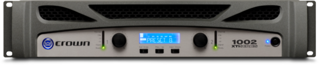 Crown XTi1002 2-Channel 500W Power Amplifier with Peakx Plus Limiters