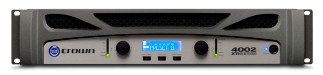 Crown XTi4002 2-Channel Power Amplifier 1200W 4Ω with Peakx Plus Limiters
