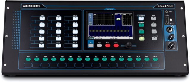 Allen & Heath Digital Mixer Qu-PAC 16-Input with Touchscreen