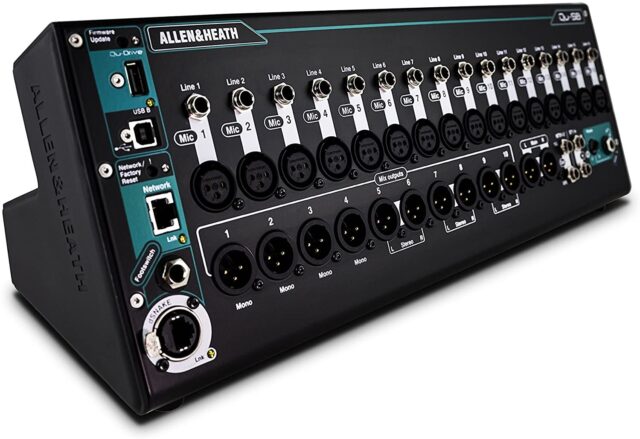 Allen & Heath Digital Mixer Qu-SB, 16 Mic/Line Inputs, 4 FX Engines, iPad Control