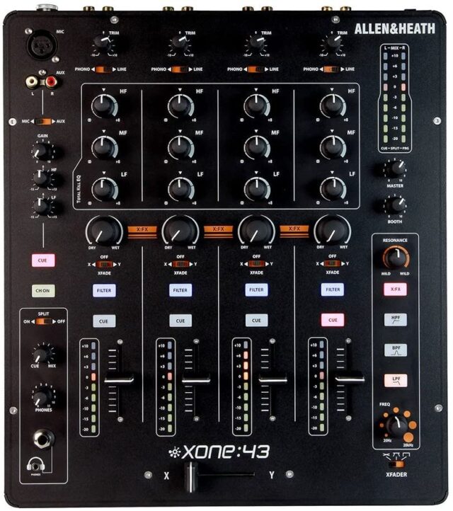 Allen & Heath XONE:PX5 6-Channel Analog DJ Mixer with FX and USB Soundcard
