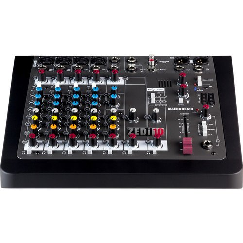 Allen & Heath ZEDi-10 10-Channel USB Mixer with 4x4 24-bit/96kHz Interface - Image 4