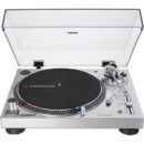 Audio Technica AT-LP120XUSB USB Direct-Drive Turntable with Preamplifier - Silver