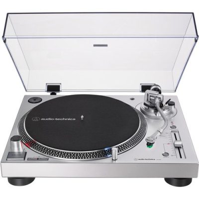 Audio Technica AT-LP120XUSB USB Direct-Drive Turntable with Preamplifier - Silver