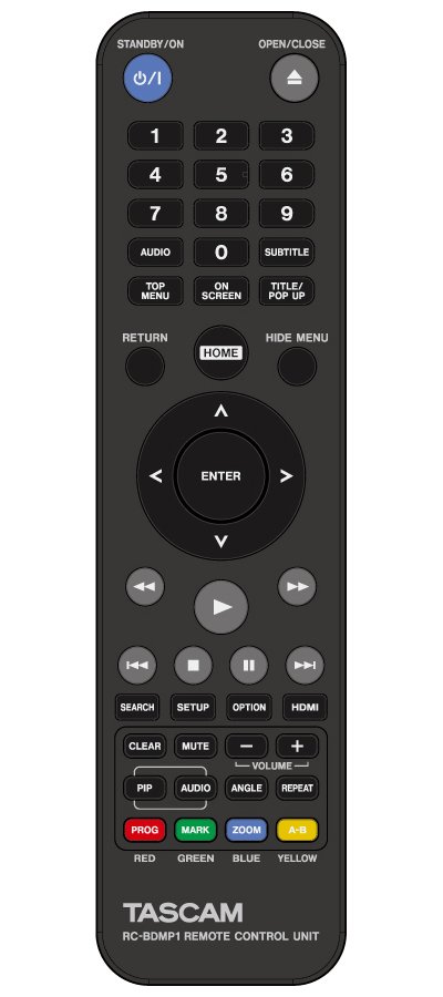 Tascam Blu-ray Media Player BD-MP1 with USB and HDMI Output - Image 3