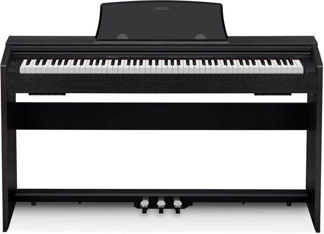 Casio Digital Piano PX-770 Black with AiR Sound Source and Hammer Action