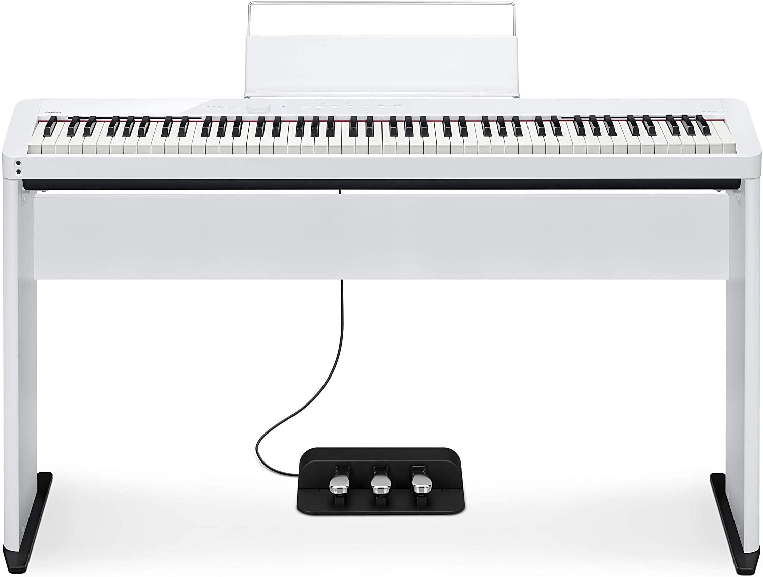 Casio Digital Piano PX-S1000 White High-Gloss Portable Design - Image 2