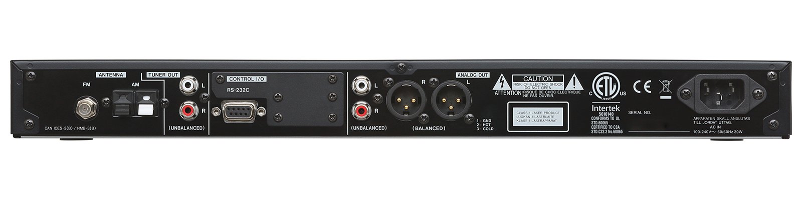 Tascam CD-400U Multi-Player with Bluetooth 4.2 and AM/FM Radio - Image 2