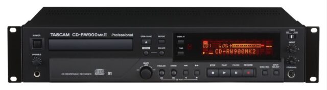 Tascam CD Recorder CD-RW900MKII 24-Bit Professional Audio