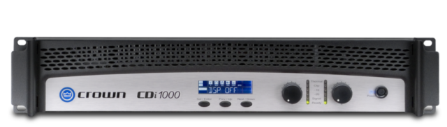 Crown Two-Channel 500W Power Amplifier NCDI1000E60 Black