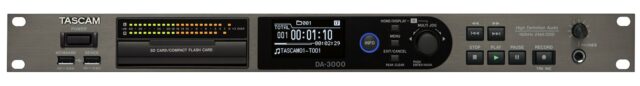 Tascam DA-3000 High Resolution Stereo Recorder 192kHz PCM 5.6MHz DSD