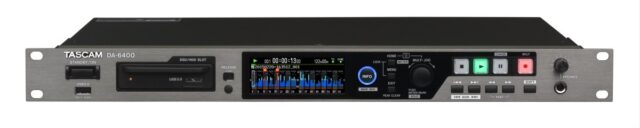 Tascam Digital Multitrack Recorder DA-6400 64-Channel 48kHz/24-bit