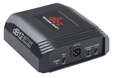DBX Professional Active Direct Box DB12 with Low-Noise Circuitry