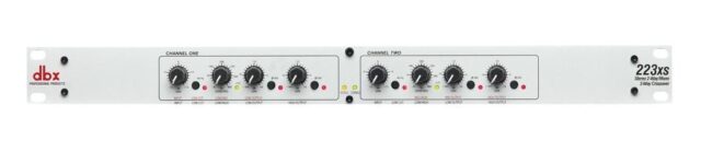 DBX Professional Crossover 223xs Stereo 2-Way/Mono 3-Way with XLR Connectors