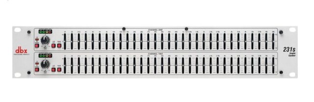 DBX Professional Graphic Equalizer 231s Dual 31-Band 1/3-Octave