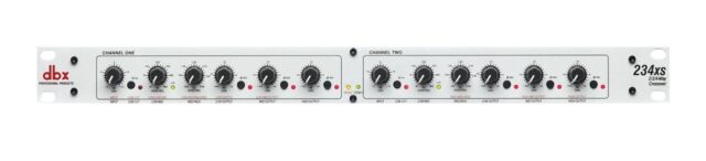 DBX Professional Stereo/Mono Crossover 234xs with XLR Connectors and 24dB Filters