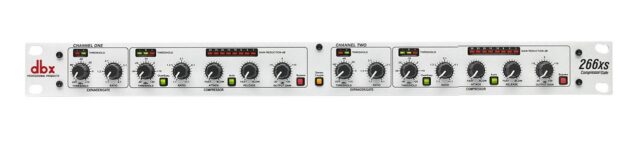 DBX Professional Compressor Gate 266xs Dual Channel Stereo Mode