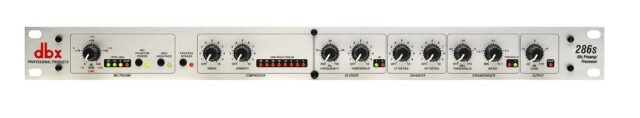 DBX Professional 286s Microphone Preamp Processor with Compression and De-Esser