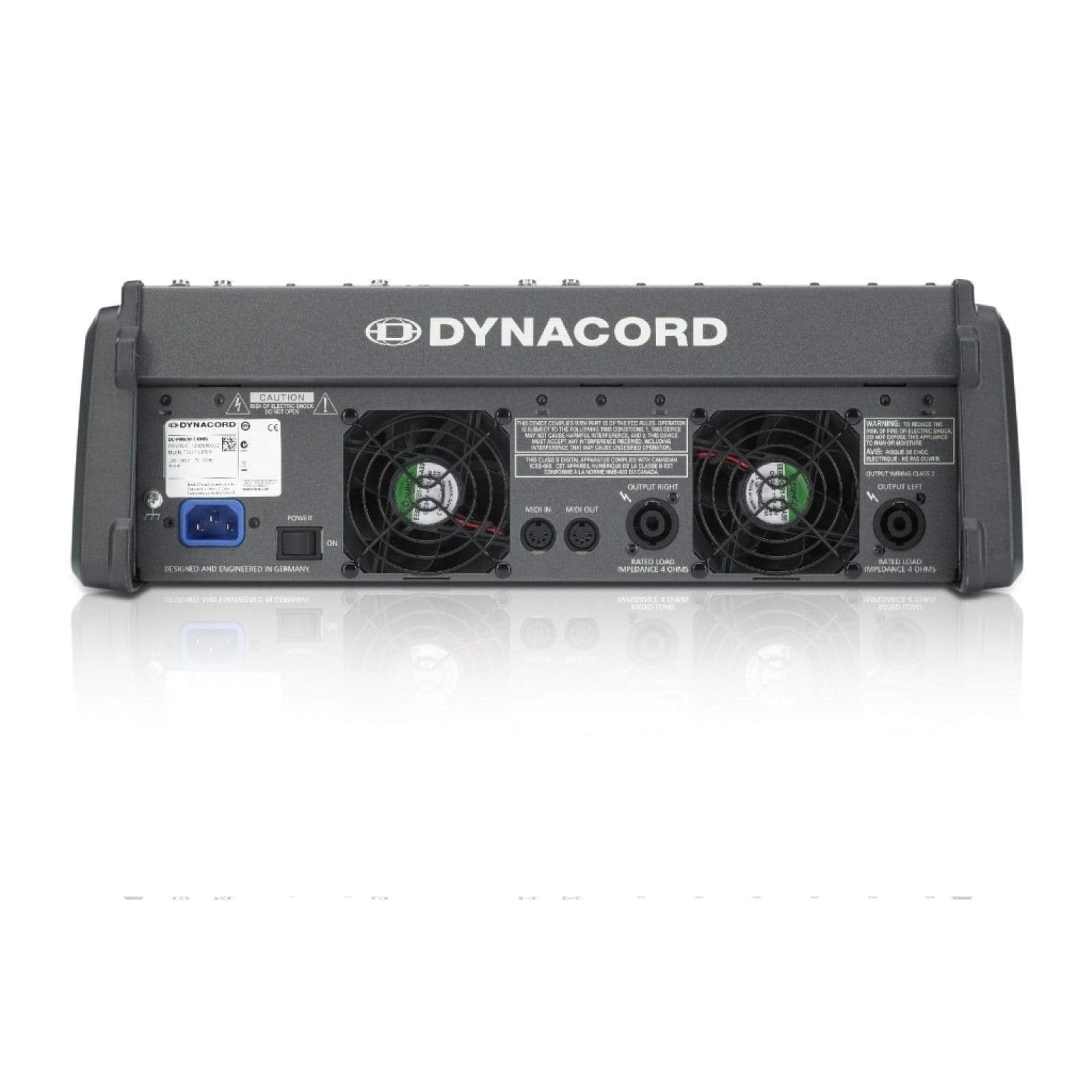 Dynacord PowerMate 600-3 8-Channel Powered Mixer with 2x 450W Output - Image 3