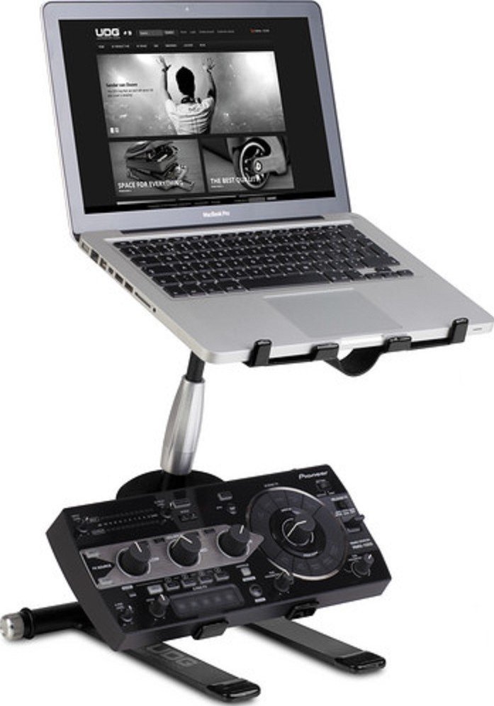 UDG Creator U6010BL Aluminium Laptop Stand Black Adjustable for DJs - Image 4