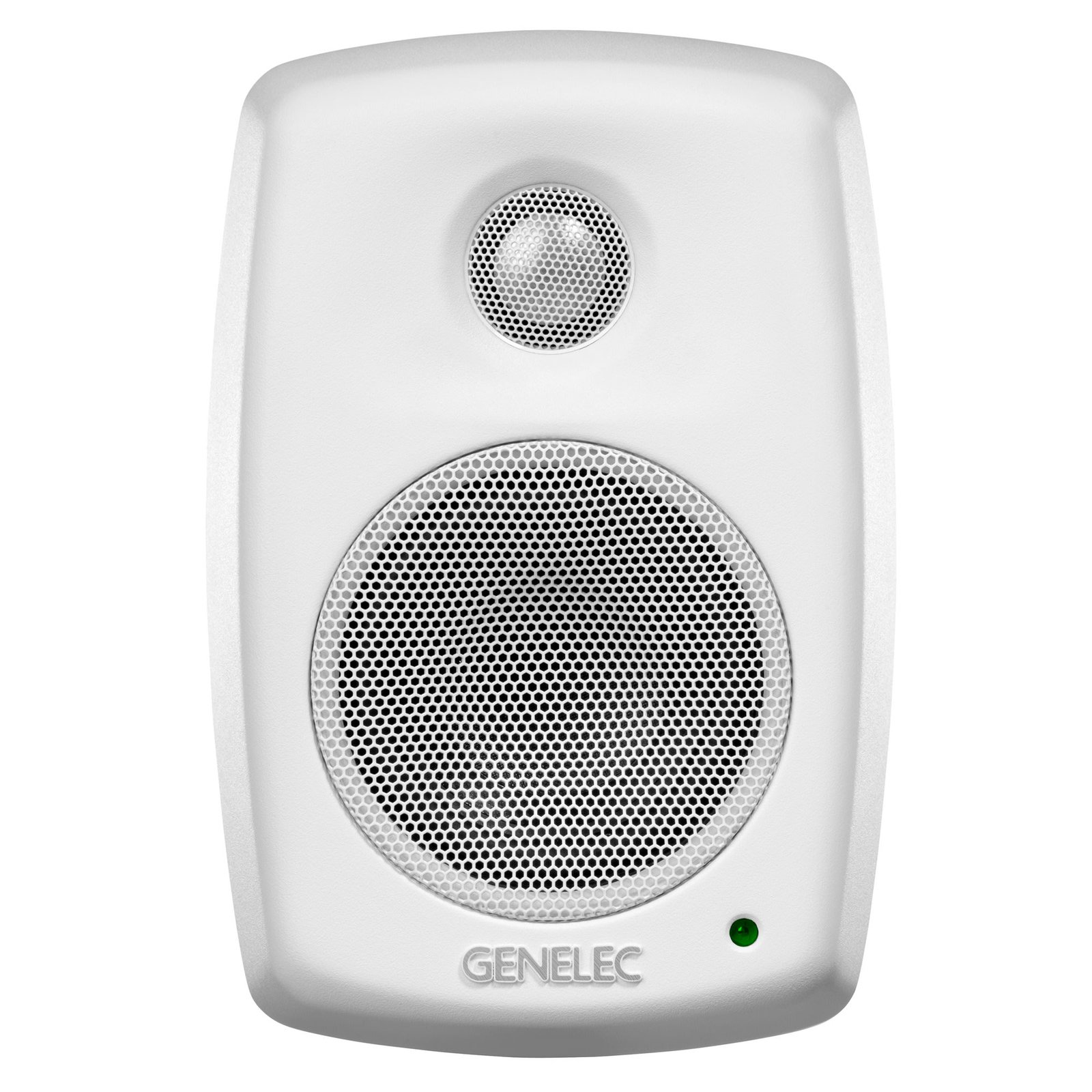 Genelec 4010AW Compact 2-Way Active Speaker, 74Hz-20kHz, White Finish - Image 2