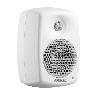 Genelec 4020CWM Compact Active Loudspeaker 25W - White