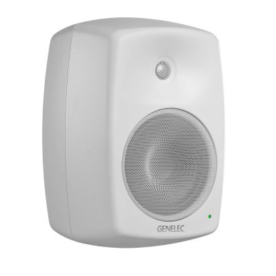 Genelec 4040AW Two-Way Active Speaker White 6.5in Woofer 120W
