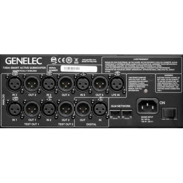 Genelec 7350A Smart Active Subwoofer 150W Class-D, Black Finish - Image 4