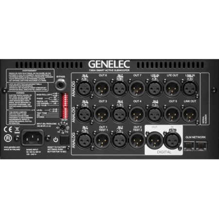 Genelec 7360APM Smart Active Subwoofer 300W 10-inch - Black Finish - Image 3