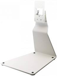 Genelec 8000-325W L-Shape Table Stand for 8X4X 8X5X - White, 0-20° Tilt