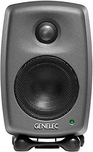 Genelec 8010AP Two-Way Active Studio Monitor, 96 dB, Dark Grey Finish