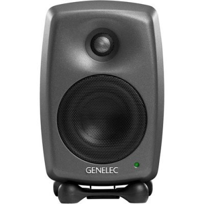 Genelec 8020DPM Two-Way Active Studio Monitor, 4in Woofer, Dark Grey