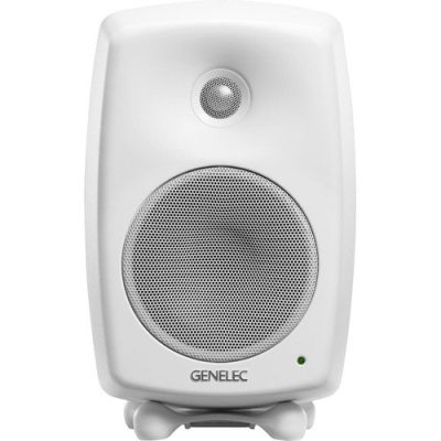 Genelec 8030CW Active Studio Monitor - 5in Woofer, 100W - White