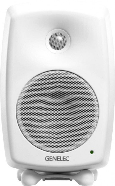 Genelec 8040BWM Active Studio Monitor - 6.5in Woofer, 90W - White