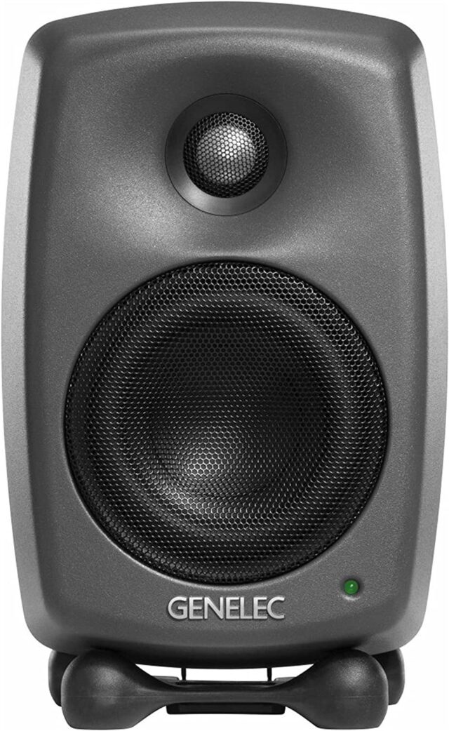 Genelec 8320APM 2-Way Active Studio Monitor, 4in Woofer, Dark Grey