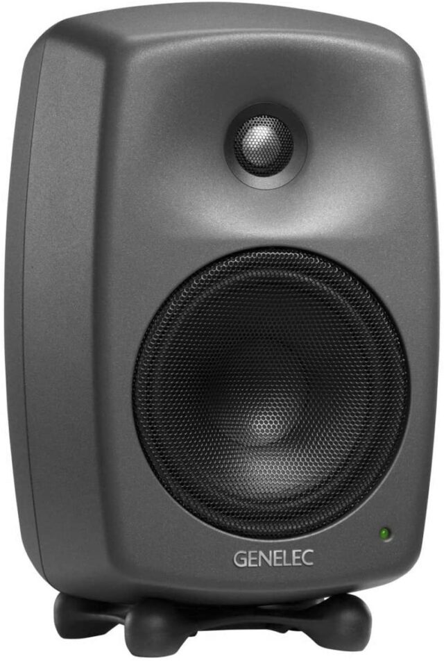 Genelec 8330AP Smart Active Studio Monitor, Two-Way, 104 dB SPL, Dark Grey