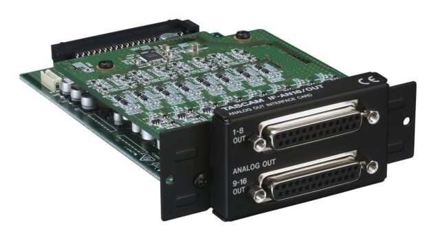 Tascam IF-AN16/OUT 16-Channel Analog Output Card for DA-6400 Recorder