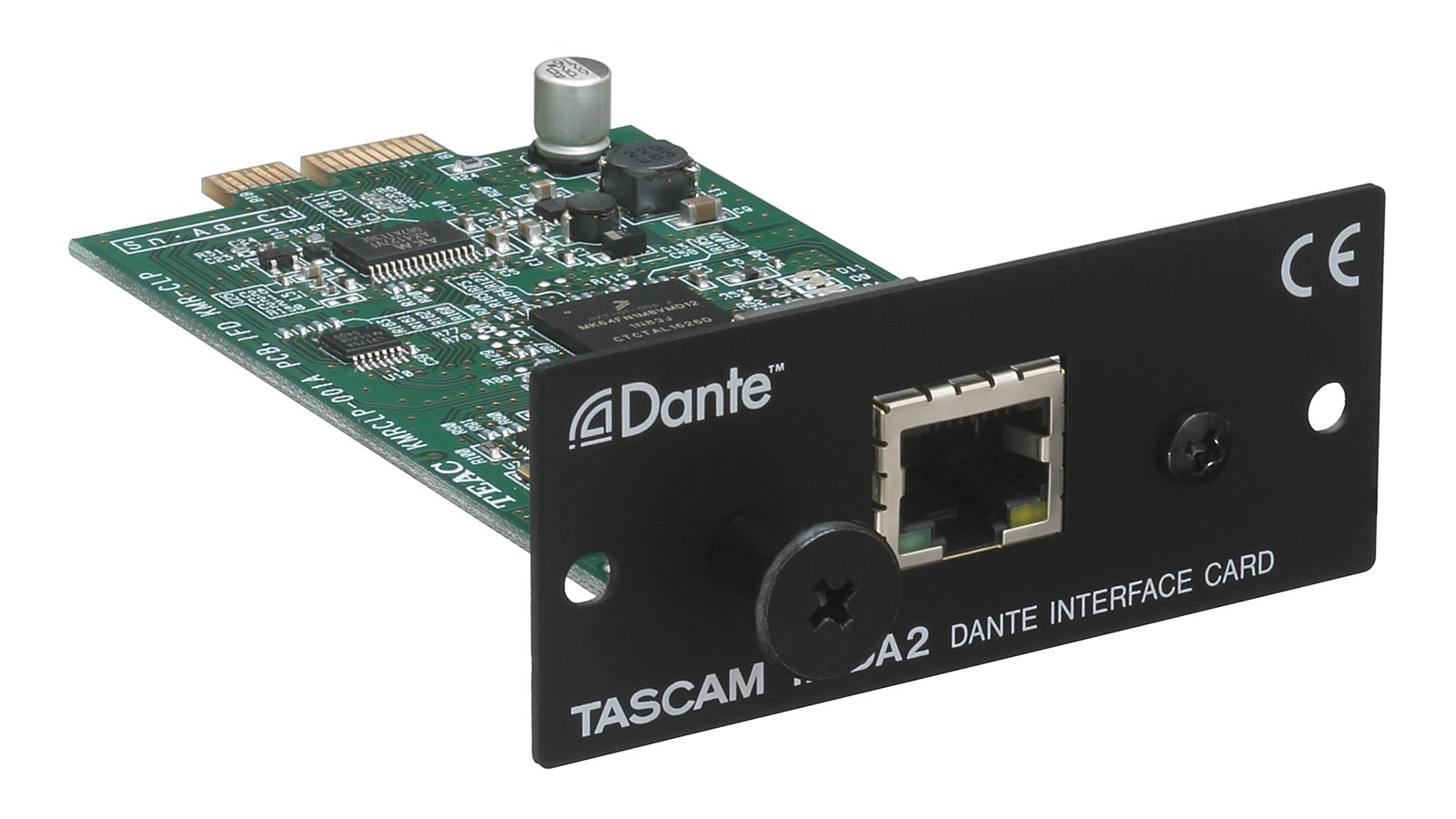 Tascam IF-DA2 Dante Interface Card 2-In/2-Out for SS-R250N and SS-CDR250N Recorders