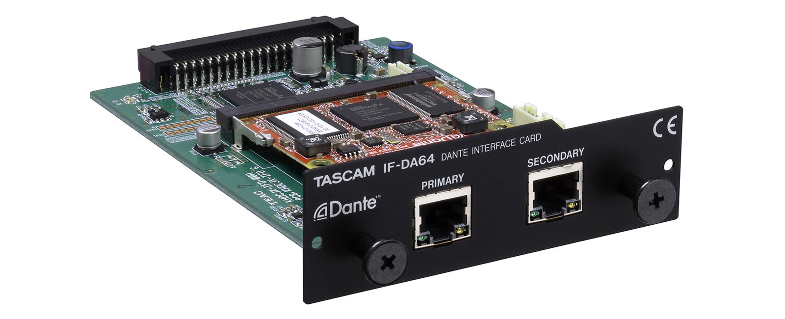 Tascam Dante Interface Card IF-DA64 64-Channel for DA-6400 Series
