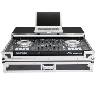 Magma DJ Controller Hard Case for Pioneer DDJ-SZ/RZ, Numark NS7II with Laptop Platform