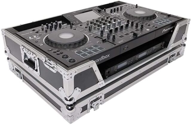 Magma DJ Controller Case for Pioneer XDJ-XZ, 19-Inch Rack Mount, Black/Silver