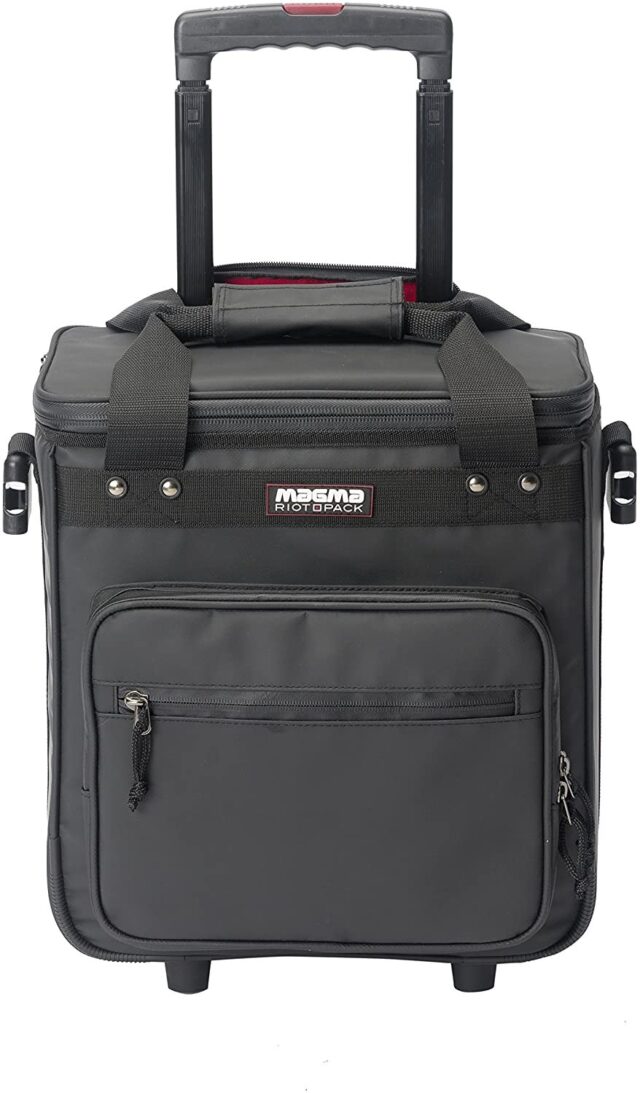 Magma Riot LP Trolley 50 Waterproof up to 50 Records Black/Red