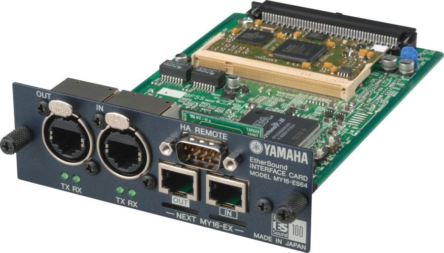 Yamaha EtherSound Expansion Card MY16-ES64 16-Channel (Expandable to 64)