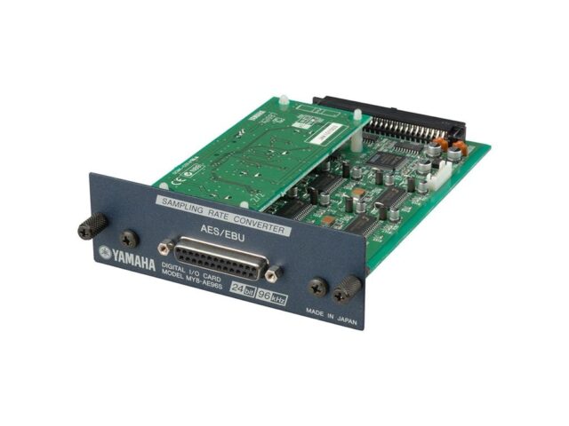 Yamaha MY8-AE96S Digital I/O Card 96kHz 24-bit AES/EBU 8 In/Out
