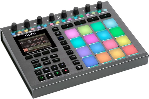 Nektar Aura DJ Controller with 16 RGB Pads and Sequencer for Beat Composers