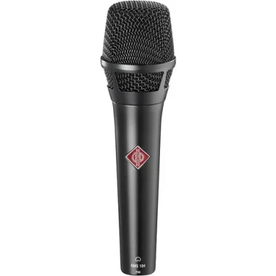 Neumann KMS 104 Cardioid Condenser Microphone - Black, 20Hz-20kHz