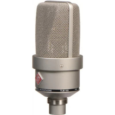 Neumann TLM 103 Large-Diaphragm Condenser Mic - Nickel - Low Noise 7 dB-A